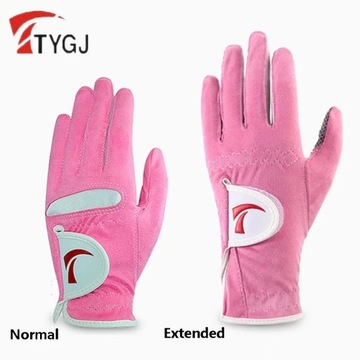 TTYGJ 1 пара женских перчаток для гольфа с противоскользящими гранулами