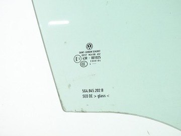 ОКНО ДВЕРИ ПРАВОЕ ПЕРЕДНЕЕ ПРАВОЕ VW GOLF VII 7 MK7 5D 14R 5G4845202B