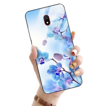 ETUI GLASS do XIAOMI REDMI 8A Flower Natura Wzory