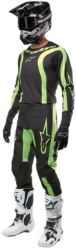 STRÓJ CROSS ENDURO ALPINESTARS FLUID LURV BLK/YLW FLUO