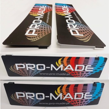 Обложка номерного знака - Надпись/Рекламная шторка - фотообложка