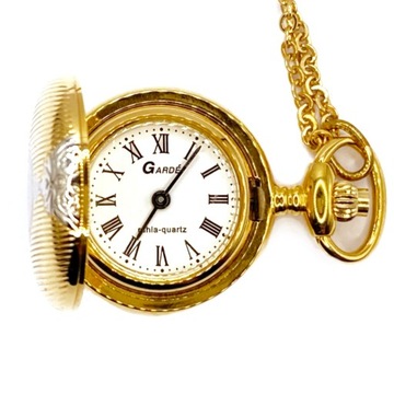 Zegarek Garde na łańcuszku złoto-srebrny 8211