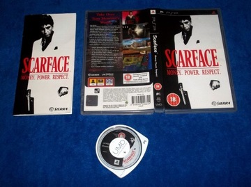 SCARFACE MONEY POWER RESPECT PSP jak GTA VICE CITY CZŁOWIEK Z BLIZNĄ