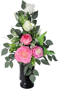 Головной убор + букет - Розовая РОЗА