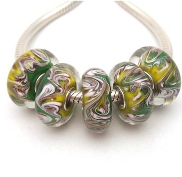 CHARMS ZAWIESZKA KORALIK SZKŁO MURANO BEADS