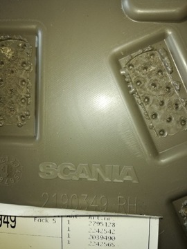 ОБИВКА ДВЕРЕЙ SCANIA NGS КАБИНА G