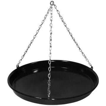PATELNIA STAL EMALIOWANA PŁYTA WOK RUSZT GRILL NA OGNISKO ŁAŃCUSZEK 42 cm