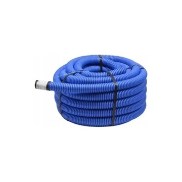 Rura karbowana niebieska do ziemi 40mm 25m ELMARK