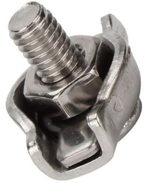 ZACISK 5mm RYNIENKOWY SIODEŁKOWY NIERDZEWNY A4