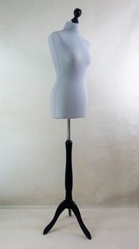 Manekin krawiecki 36 S/M Szary stojak czarny