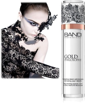 BANDI GOLD PEPTYDOWY KREM TWARZ SZYJA DEKOLT