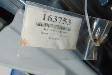 BMW E39 2.8 BENZÍN SEDAN DVEŘE LEVÝ PŘEDNÍ STAV WIDOCZNY NA FOTCE