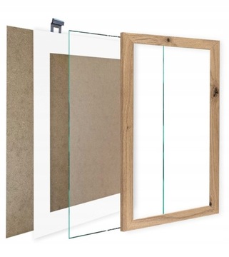 Multirama Wiedeń Zestaw ramek zdjęcia dąb Artisan