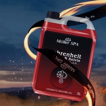 Möller SPA ФАРЕНГЕЙТ ЦЕЛЬСИЙ и КЕЛЬВИН ГЕЛЬ ДЛЯ ДУША АРОМАТ 5л