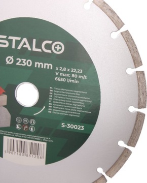 АЛМАЗНЫЙ ДИСК ДЛЯ КАМЕННЫХ БЕТОННЫХ КУБИКОВ 230 РАБОТАЕТ КАК МАСЛО, для резки