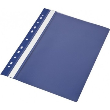 Skoroszyt twardy PVC wpinany A4 granat MyOffice