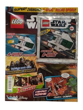 Magazyn LEGO Star Wars Minifigure Czasopismo - 12/2021 - A-Wing ruchu oporu