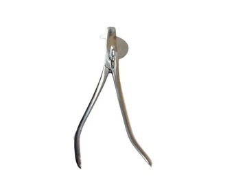 Щипцы для кастрации, изогнутые, 19 см.