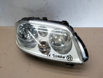 LAMPA PRAWA PRZOD PRZEDNIA VW TOURAN I LATA 2003-2006 UK
