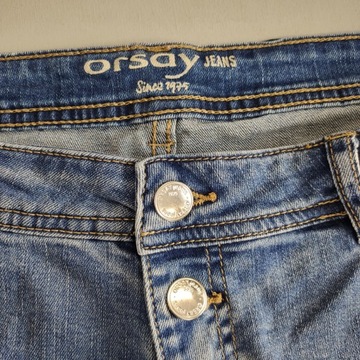 orsay NIEBIESKIE Jeansowe SPODENKI Damskie r.38-40