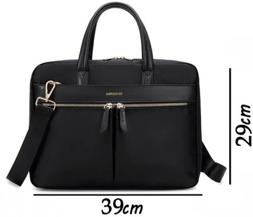 Torba ELBE Aktówka Z Paskiem Na Ramię Laptop 15,6 cali Teczka Ochronna