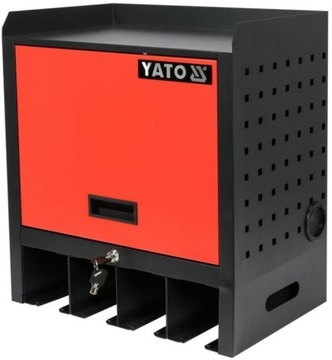 YATO METALOWA SZAFKA NA ELEKTRONARZĘDZIA NARZĘDZIA 4 GNIAZDA 480x430x280 mm