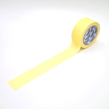 Taśma Papierowa Malarska Żółta 48mmx50m SMART wytrzymała mocna trwała