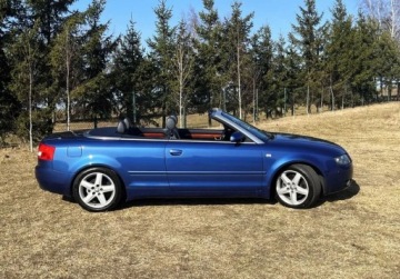 Audi A4 B6 Cabrio 2.5 V6 TDI 163KM 2002 Audi A4 Cabrio SKORA, klimatronik, doinwestowany, ZERO KOROZJI 2.5, zdjęcie 2