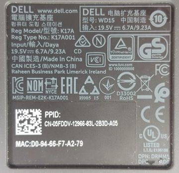 Док-станция Dell