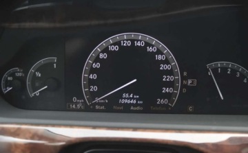 Mercedes Klasa S W221 Limuzyna 5.5 V8 (500) 388KM 2007 Mercedes-Benz Klasa S Mercedes-Benz Klasa S 500 L 4-Matic 5.5 BenzynaLPG, zdjęcie 21