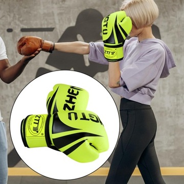 .Боксерские перчатки для спарринга, боксерские перчатки, зеленые