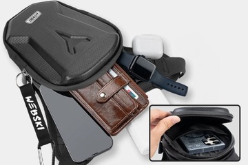 Поясная сумка для велосипеда DURABLE, до бедра, ВОДОНЕПРОНИЦАЕМАЯ