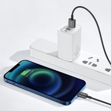 Длинный кабель USB Lightning Cable 8-контактный Baseus для Apple iPhone 2.4A 2м 8-контактный