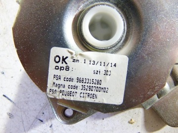 MECHANIZMUS BOKU KRYT LEVÝ ZADNÍ 3008 9683315280