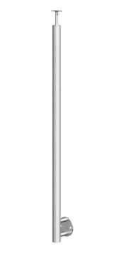 Słupek balustrady do montażu bocznego Ø42,4 x 1170 mm, regulowana podpora