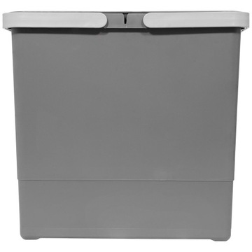 Сортировщик мусора SQUARE 60 с плавным закрыванием 2х15л 3х7л