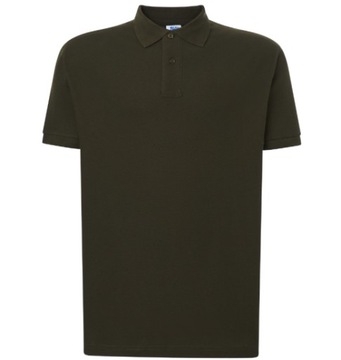 KOSZULKA POLO MĘSKA JHK 210 FOREST GREEN L