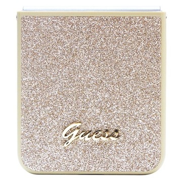 Накладка Guess Super Case для Samsung Z Flip5 GUHCZF5HGGSHD gold HC PU/TPU