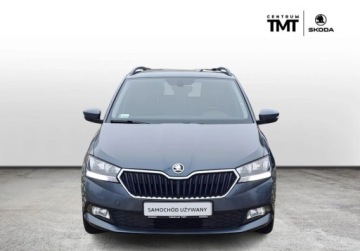 Skoda Fabia III Kombi Facelifting 1.0 TSI 95KM 2021 Skoda Fabia Ambition Plus 1.0 TSI 95 KM Klimatyzacja Kamera Czujniki ASO, zdjęcie 7
