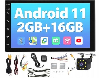 АВТОМОБИЛЬНЫЙ РАДИО 2 DIN ANDROID 11 GPS-КАМЕРА 2/16