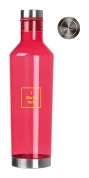 Butelka z tritanu 50 sztuk 800 ml