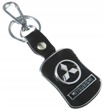 Brelok, breloczek skórzany do kluczy MITSUBISHI