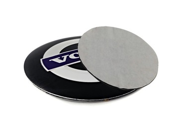 Алюминиевая наклейка на колпаки Volvo 60 мм.