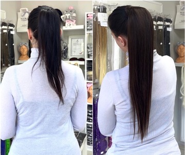 НАСАДКА NATURAL PONY, хвост, 60 см, НАСАДКА PONY