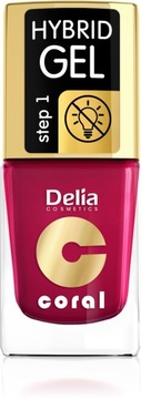 DELIA lakier HYBRID GEL krok1 11 ml, 06 WIŚNIOWY