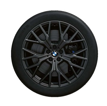 Koła zimowe BMW seria 7 G70 20'' Y-Spoke 911M Jet Black + POKROWCE GRATIS