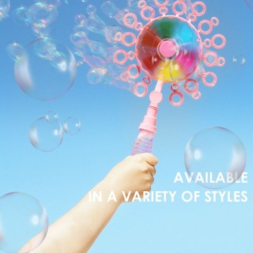 Windmill Bubble Wand Съемный нагнетатель пузырей для компакт-диска