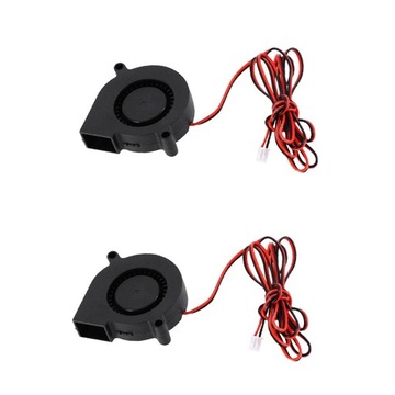 2x DC 24V 50mm promieniowy wentylatory
