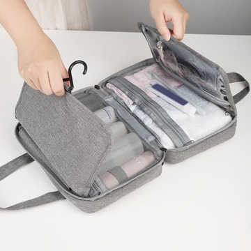 Портативная подвесная косметичка для туалетных принадлежностей, косметичка для макияжа