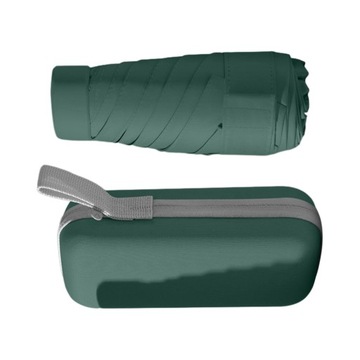 MINI PARASOLE PARASOL PODRÓŻNY Z ETUI MINI SKŁADANY PARASOL